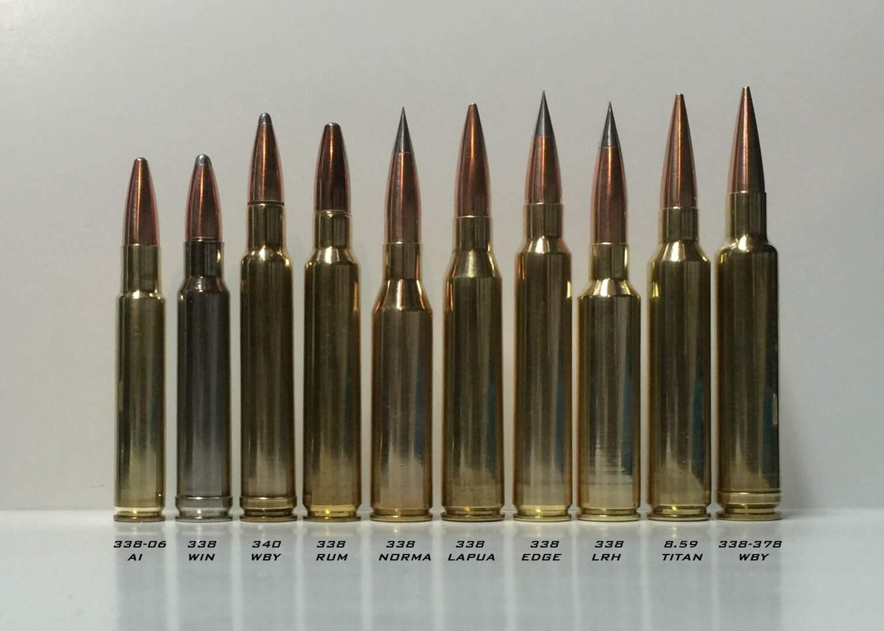 338 magnum cartridges bullets